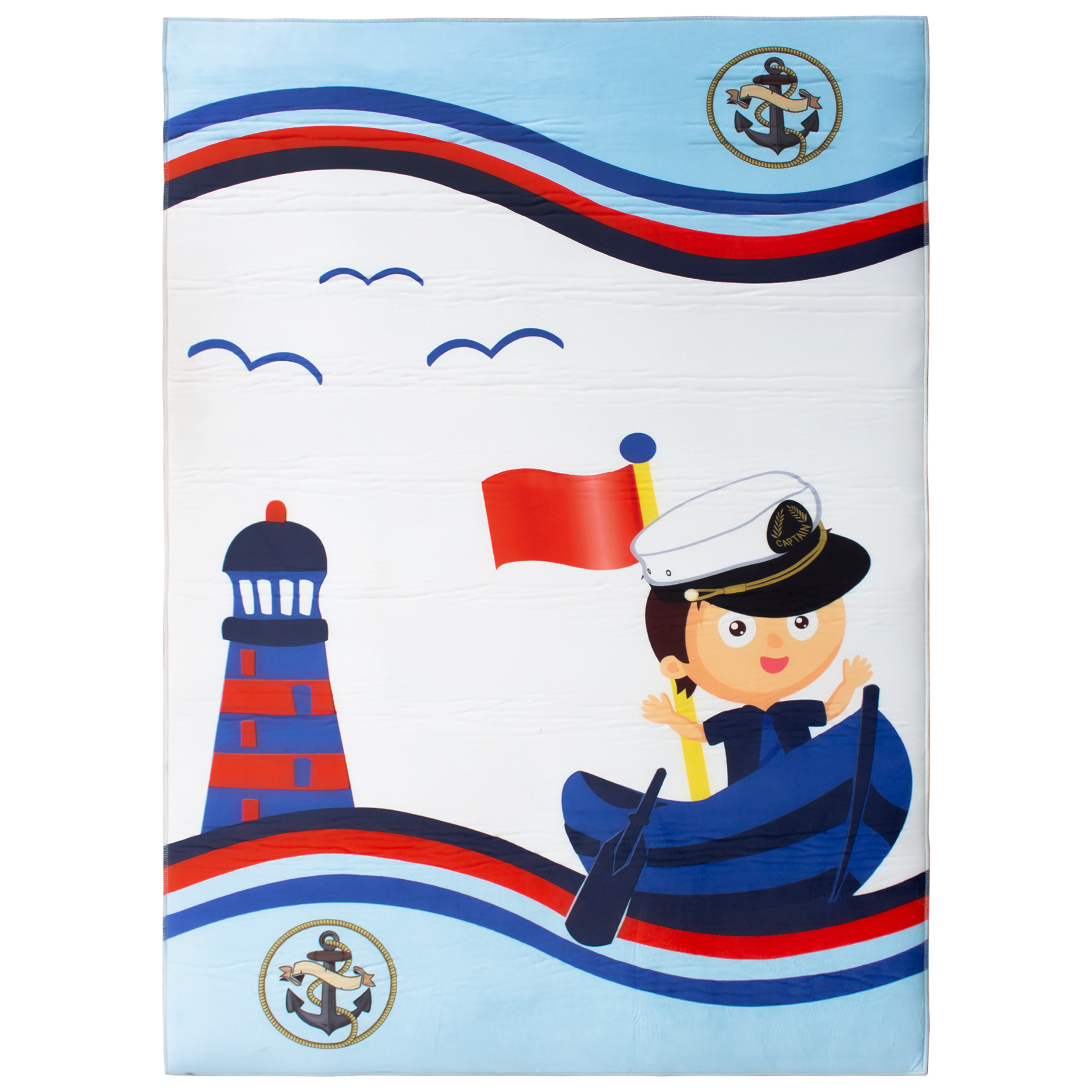 فرش ماشینی جانگل مدل Lighthouse کد 3D-D1