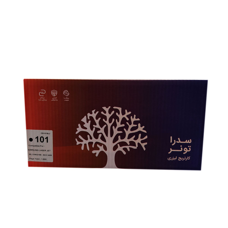 تونر مشکی سدرا مدل 101 2