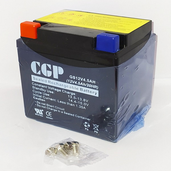 باتری موتور سیکلت سی جی پی مدل 12 V 3 A مناسب برای هوندا 125