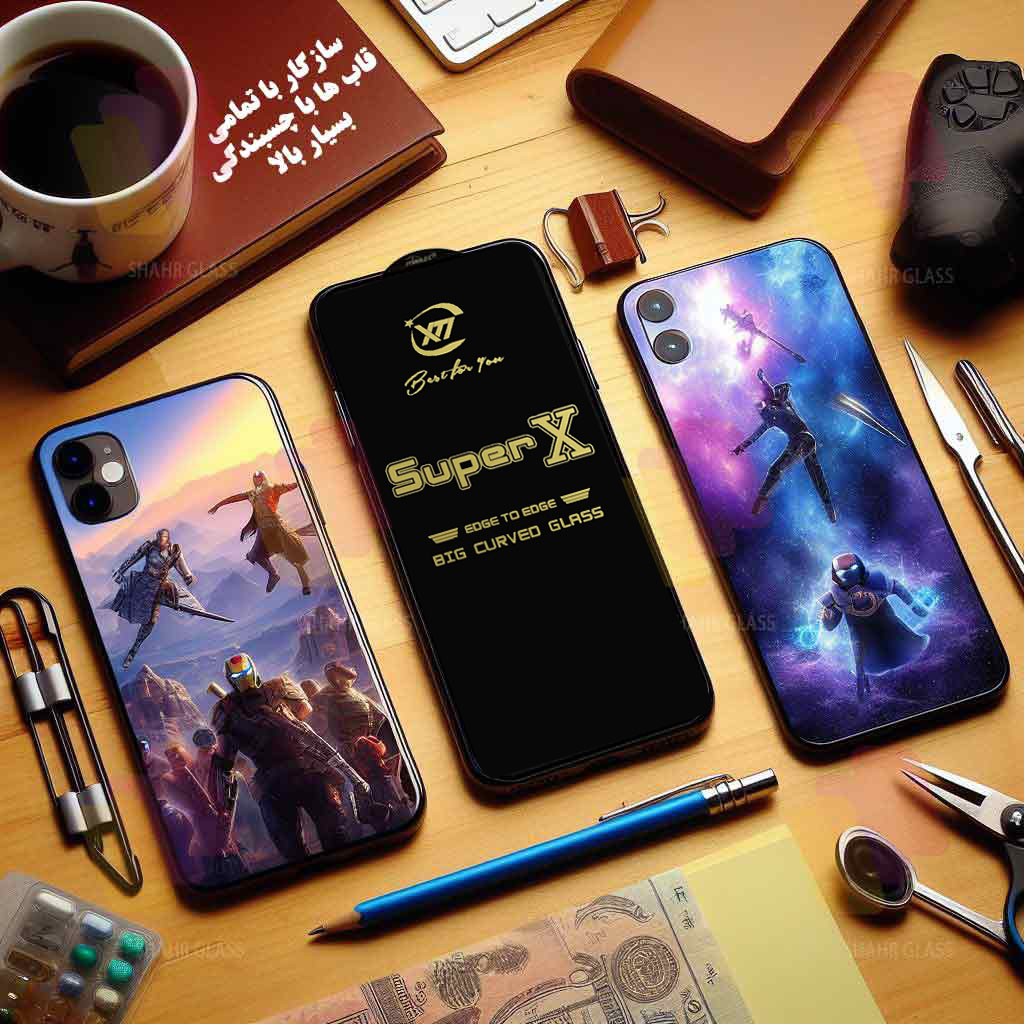 محافظ صفحه نمایش شهر گلس مدل SUPXS30 مناسب برای گوشی موبایل اپل iPhone 16 Pro Max
