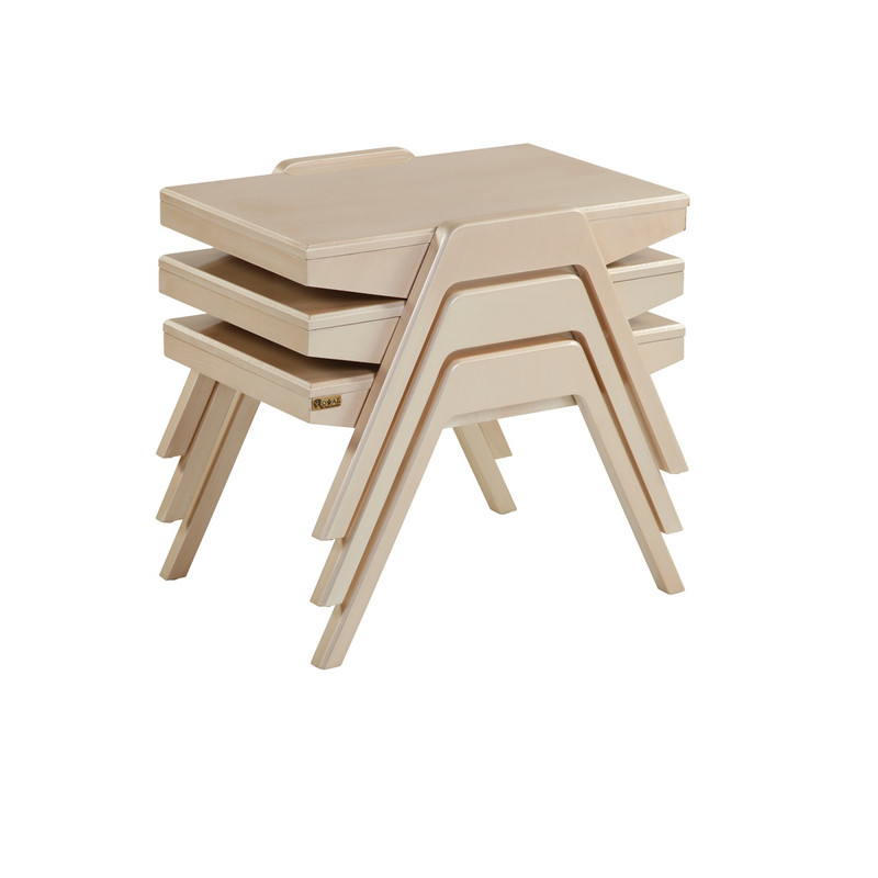 میز پذیرایی ررویال.سی.او مدل 41 مجموعه 4 عددی به همراه میز تلویزیون