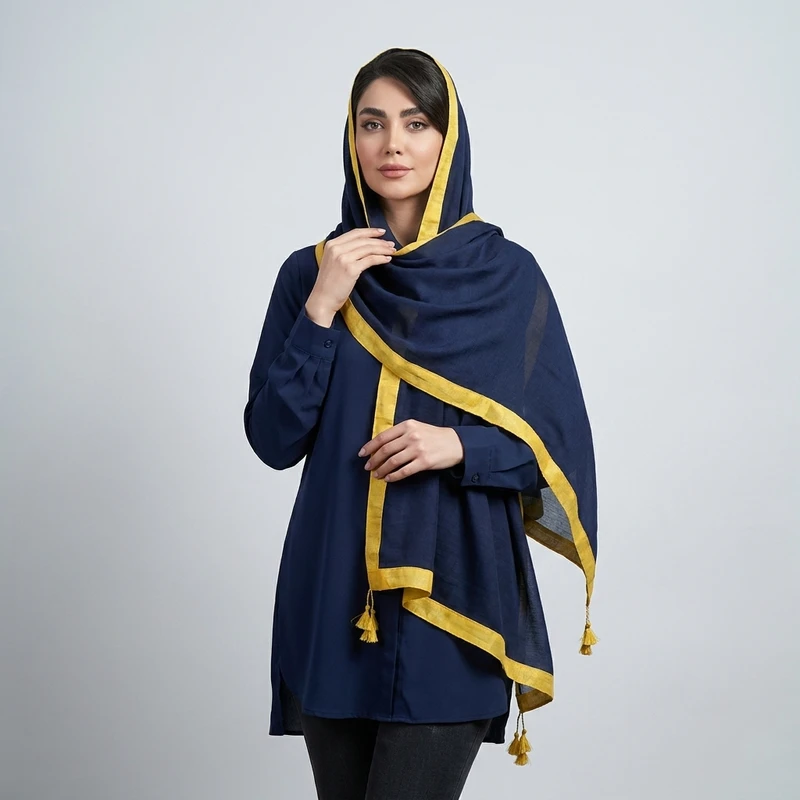 شال زنانه مدل حریر 