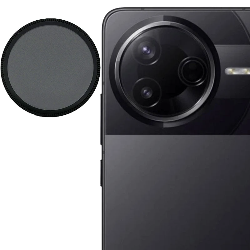 محافظ لنز دوربین فلزی مسیر مدل Ring mtal مناسب برای گوشی موبایل شیائومی Redmi K80 / Poco F7 Pro