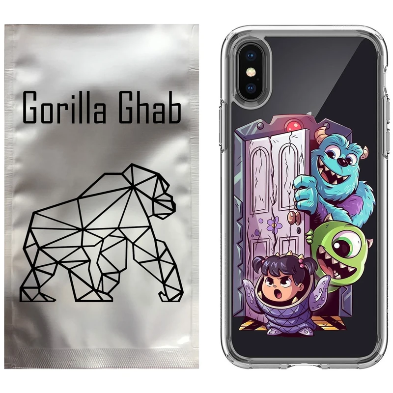 کاور گوریلا قاب مدل CLG کد 67 طرح سالیوان مناسب برای گوشی موبایل اپل iPhone X / XS