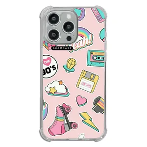 AKAM AMCWTA15PROMAX-GOOD VIBES5 Cover For Apple iPhone 15 Pro Max