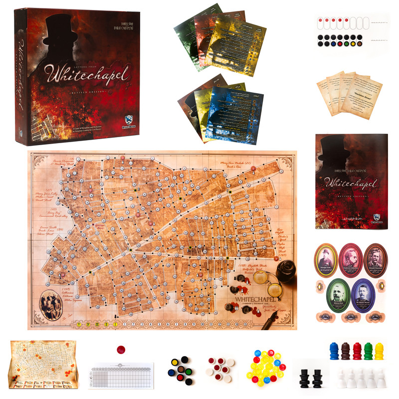 بازی فکری مدل نامه هایی از وایت چپل Letters from Whitechapel