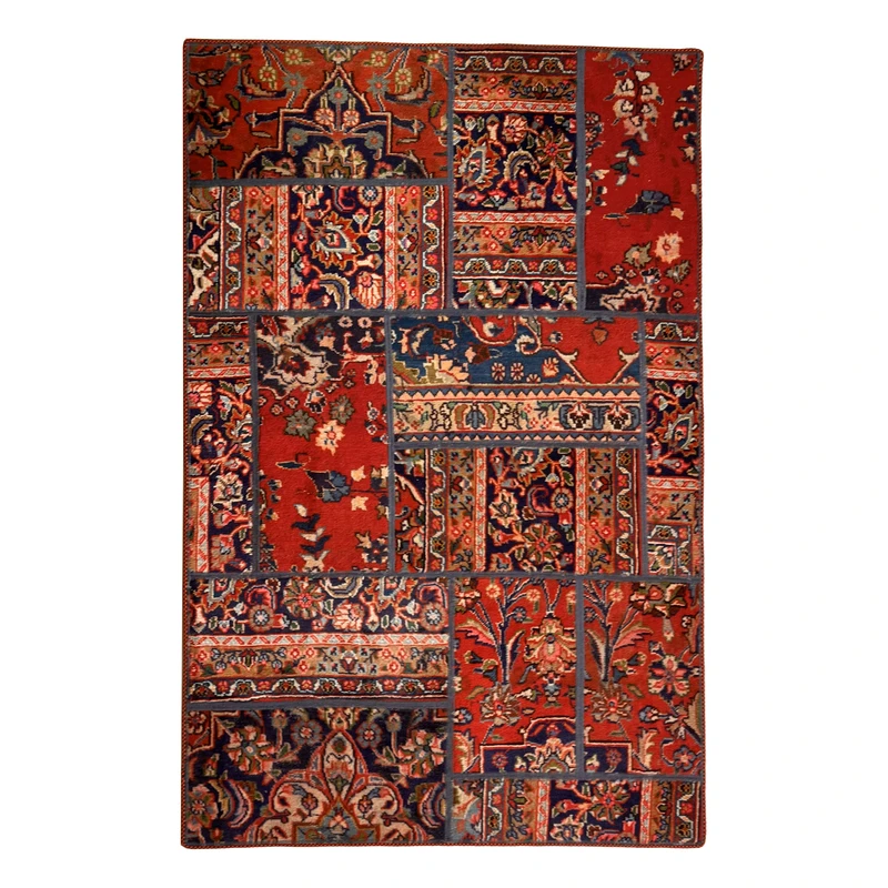 کلاژ فرش دستباف 2 متری کد NKP.RJ69