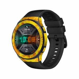 MAHOOT Yellow-Flower Cover Sticker for Huawei Watch GT 2e Smartwatch