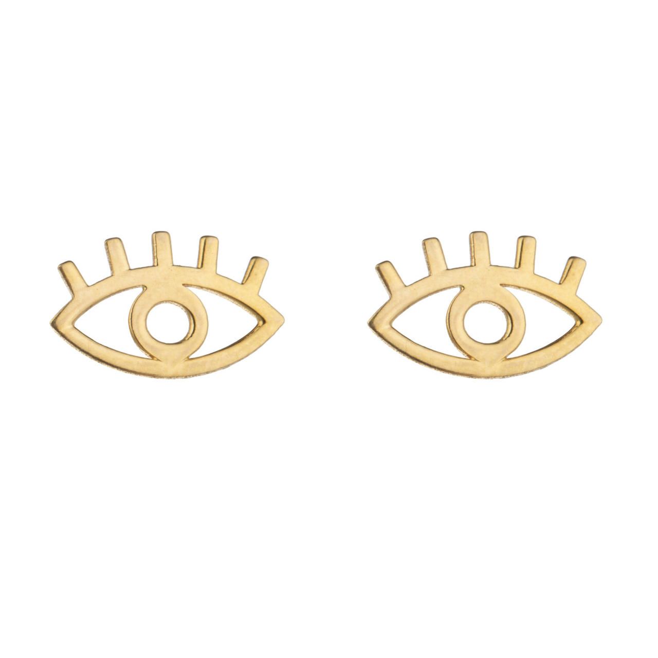 گوشواره طلا 18 عیار زنانه گالری مرجان مدل 0929 -  - 1