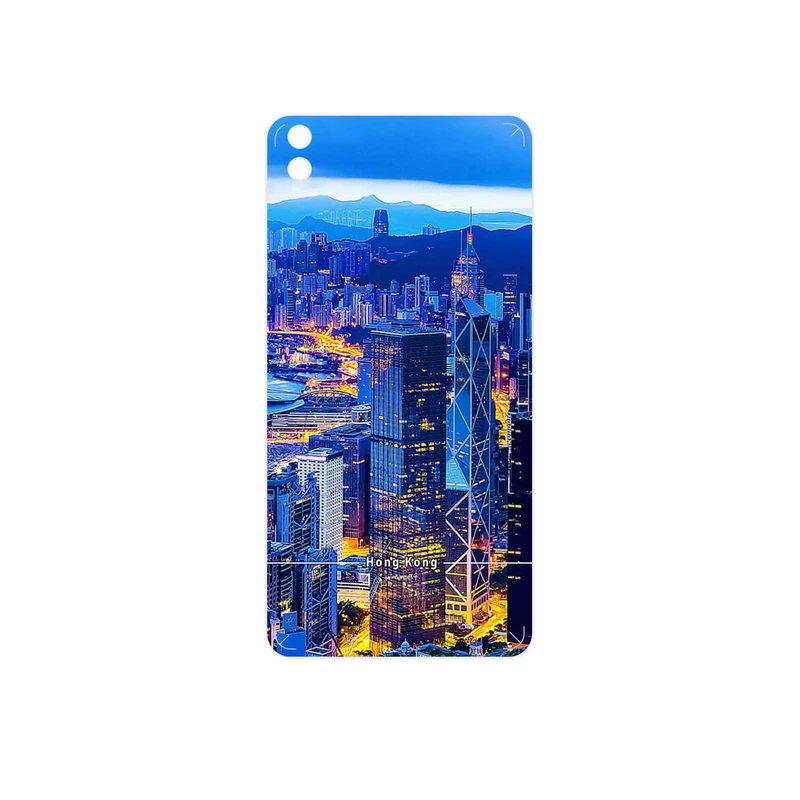 برچسب پوششی ماهوت مدل Hong Kong City مناسب برای گوشی موبایل اچ تی سی Desire 816