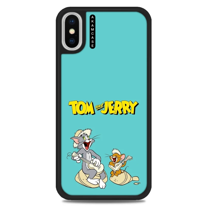 کاور آکام مدل AMC-WAX-TOM & JERRY3 مناسب برای گوشی موبایل اپل iPhone X/Xs