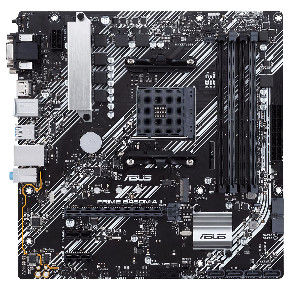 مادربرد ایسوس مدل PRIME B450M-A II