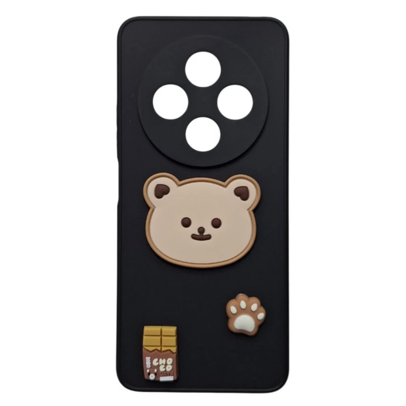 کاور عروسک خرسی مدل 14c مناسب برای گوشی موبایل شیائومی Redmi 14C