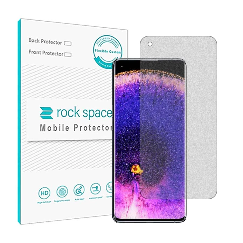 محافظ صفحه نمایش گیمینگ راک اسپیس مدل HyGAM مناسب برای گوشی موبایل اوپو find x5