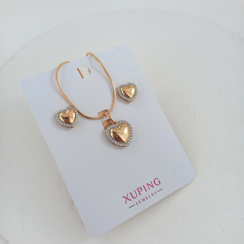 نیم ست زنانه ژوپینگ مدل قلب کد H82