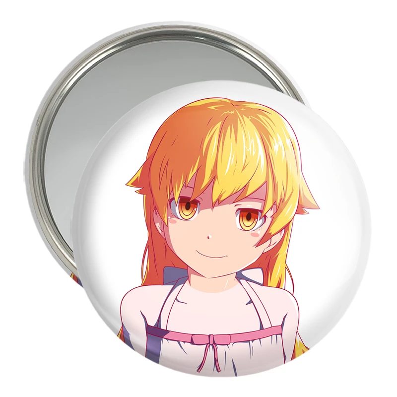 آینه جیبی خندالو مدل شینوبو اوشینو انیمه مونوگاتاری  کد 16224