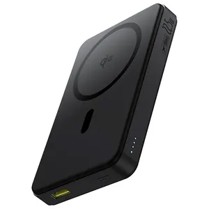 پاوربانک بی‌سیم 22.5 وات بیسوس مدل Airpow Ⅱ Qi2 Magnetic ظرفیت 10000 میلی‌آمپر ساعت