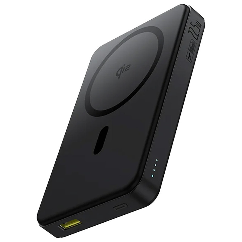 پاوربانک بی‌سیم 22.5 وات بیسوس مدل Airpow Ⅱ Qi2 Magnetic ظرفیت 10000 میلی‌آمپر ساعت