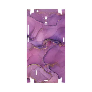 MAHOOT Purple Marble-FullSkin Cover Sticker for Nokia C1