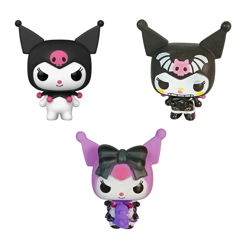 فیگور طرح هلو کیتی مدل فانکو HELLO kitty مجموعه 3 عددی