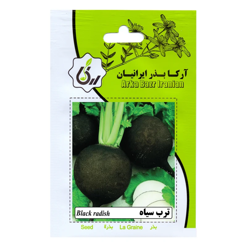 بذر ترب سیاه آرکا بذر ایرانیان مدل A43