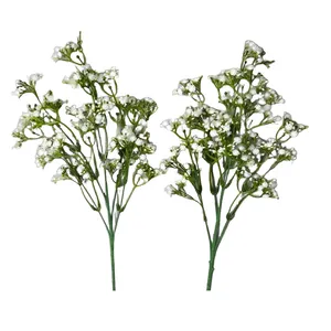 گل مصنوعی مدل شاخه عروس چیپسوفیلیا بسته 2 عددی