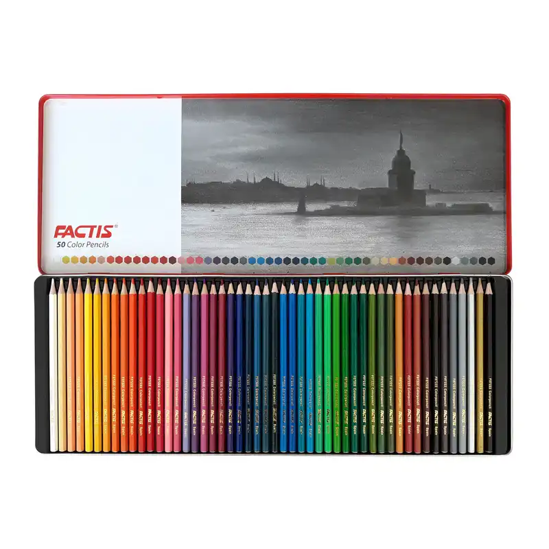 مداد رنگی 50 رنگ فکتیس مدل F07222