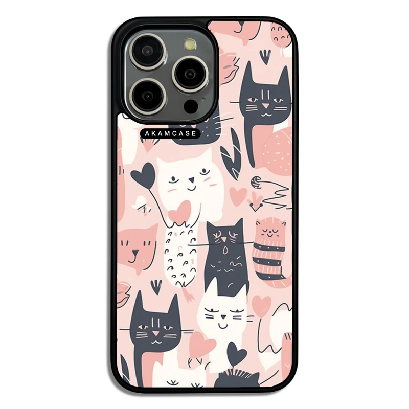 کاور آکام مدل AMC-WA15PROMAX-CATS-40 مناسب برای گوشی موبایل اپل iPhone 15 Pro Max
