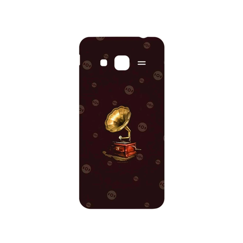 برچسب پوششی ماهوت مدل Gramophone Nostalgia مناسب برای گوشی موبایل سامسونگ Galaxy J3 2016