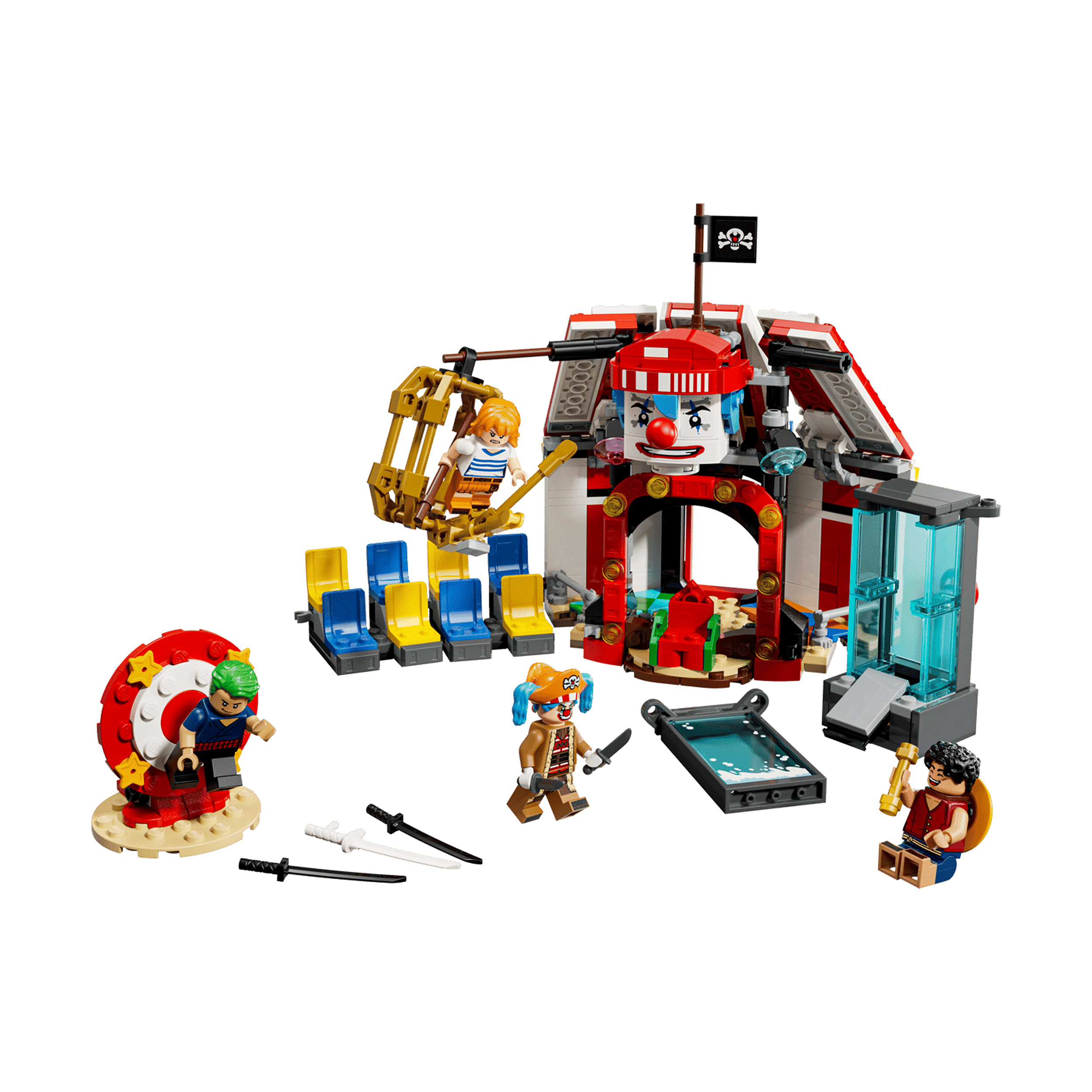 لگو 573 تکه سری One Piece مدل Buggy the Clown's Circus Tent کد 75637 لگو 573 تکه سری One Piece مدل Buggy the Clown's Circus Tent کد 75637