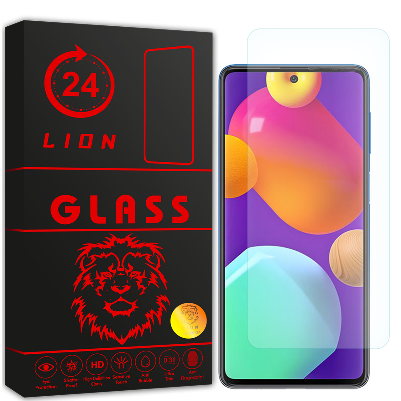 محافظ صفحه نمایش لاین مدل RB007 مناسب برای گوشی موبایل سامسونگ Galaxy M62 4G