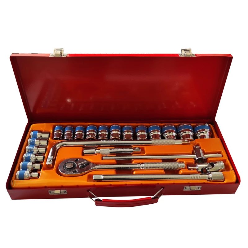 آچار بکس و سری آچار بکس کنیوس مدل ULT-24 مجموعه 24 عددی