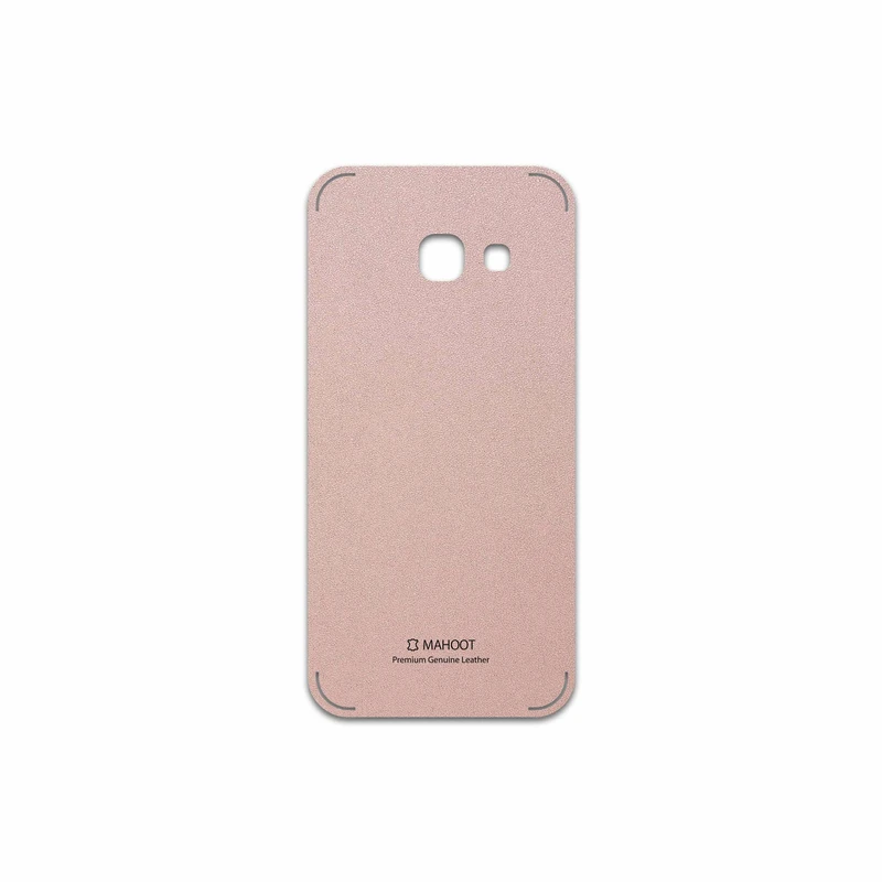 برچسب پوششی ماهوت مدل Rose Gold Leather مناسب برای گوشی موبایل سامسونگ Galaxy A3 2017