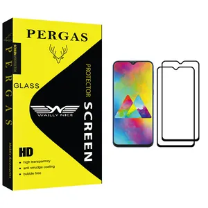 Waily Nice Pergas Glass Screen Protector For Samsung Galaxy M20 Pack Of 2
