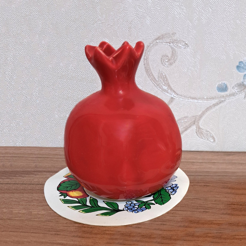 دکوری مدل انار طرح یلدا بسته 2 عددی