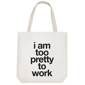 ساک خرید خندالو مدل I Am Too Pretty To Work کد 6564