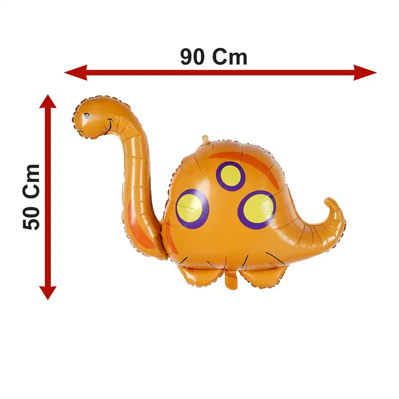 بادکنک فویلی لاکی بالونز مدل دایناسور خالدار کد 1220