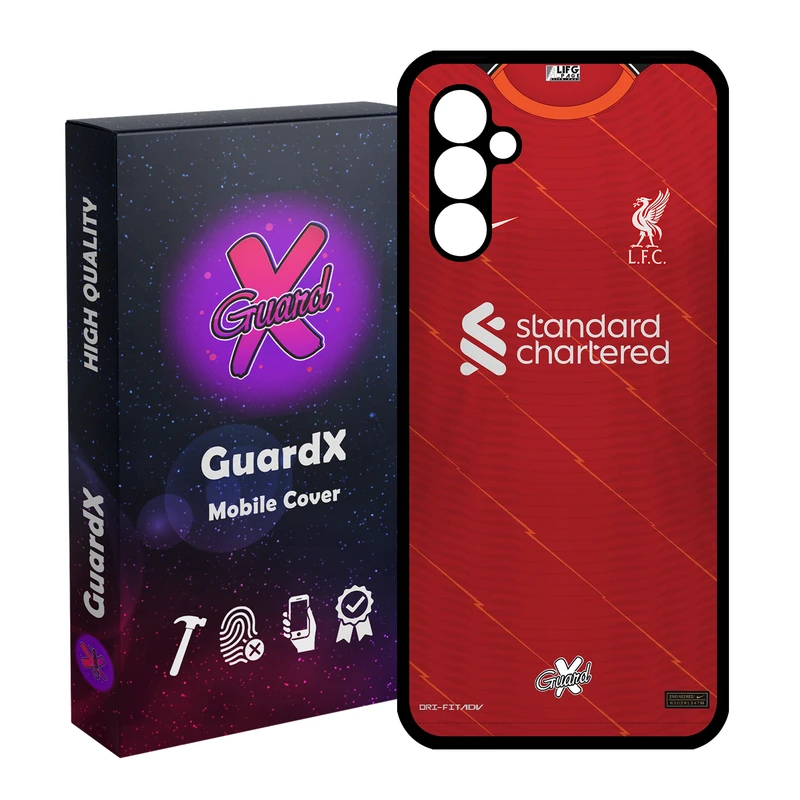 کاور گارد ایکس طرح لیورپول مدل Glass10381 مناسب برای گوشی موبایل سامسونگ Galaxy A24/A24 4G/M34 5G