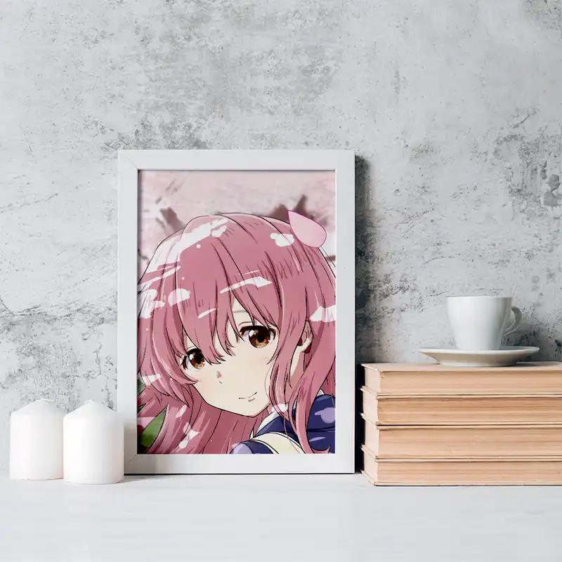 تابلو خندالو مدل شوکو نیشیمیا انیمه سایلنت ویس کد 15812