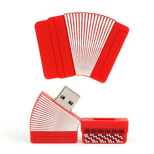 فلش مموری  Usb 2.0 اولتیتا مدل آکاردئون ظرفیت 128 گیگابایت
