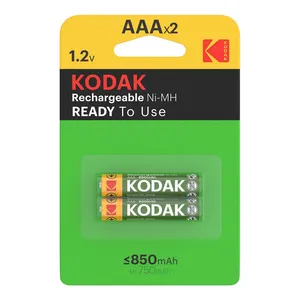 Kodak Rechargeable 850mAh Ni-MH AAA 2 pcs Battery