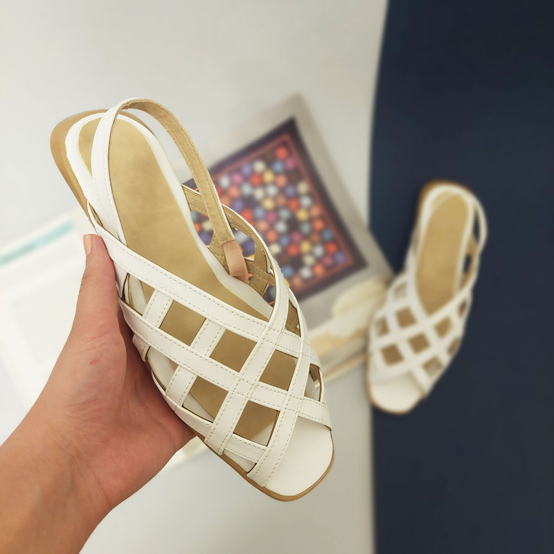 صندل زنانه مدل بهار کد BAH-WH