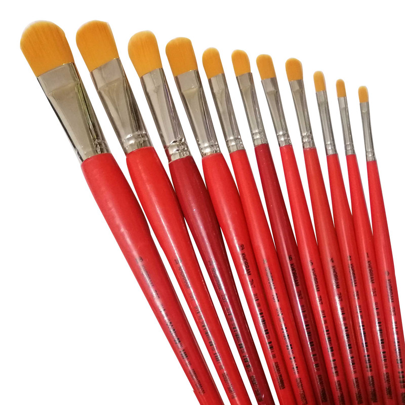 قلم مو زبان گربه ای خرم کد 757 مجموعه 7 عددی