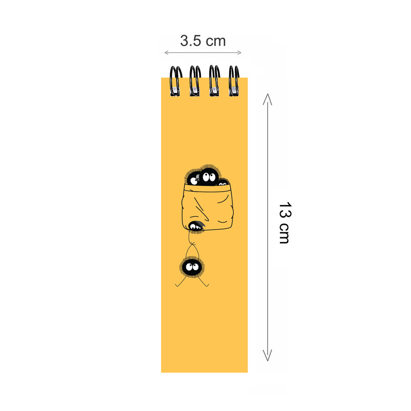 دفترچه یادداشت پدیده نقش مدل mini bell کد 396 دفترچه یادداشت پدیده نقش مدل mini bell کد 396