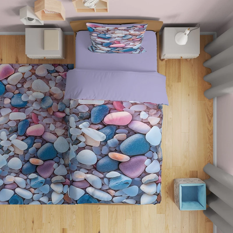 سرویس خواب 1 نفره 4 تکه مدل A120 میکروچاپ دیجیتال 