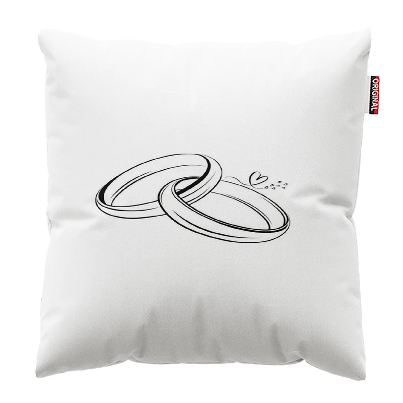 کوسن پاد آفرین مدل حلقه کد 096 سایز 30*30 سانتی‌متر 