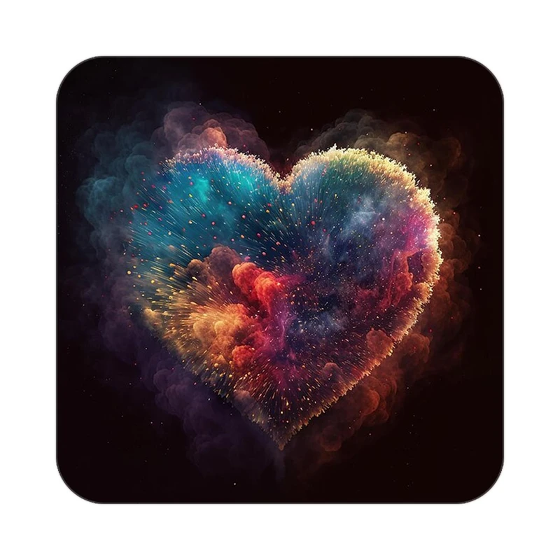 زیر لیوانی کاکتی مدل عاشقانه کد mp10683