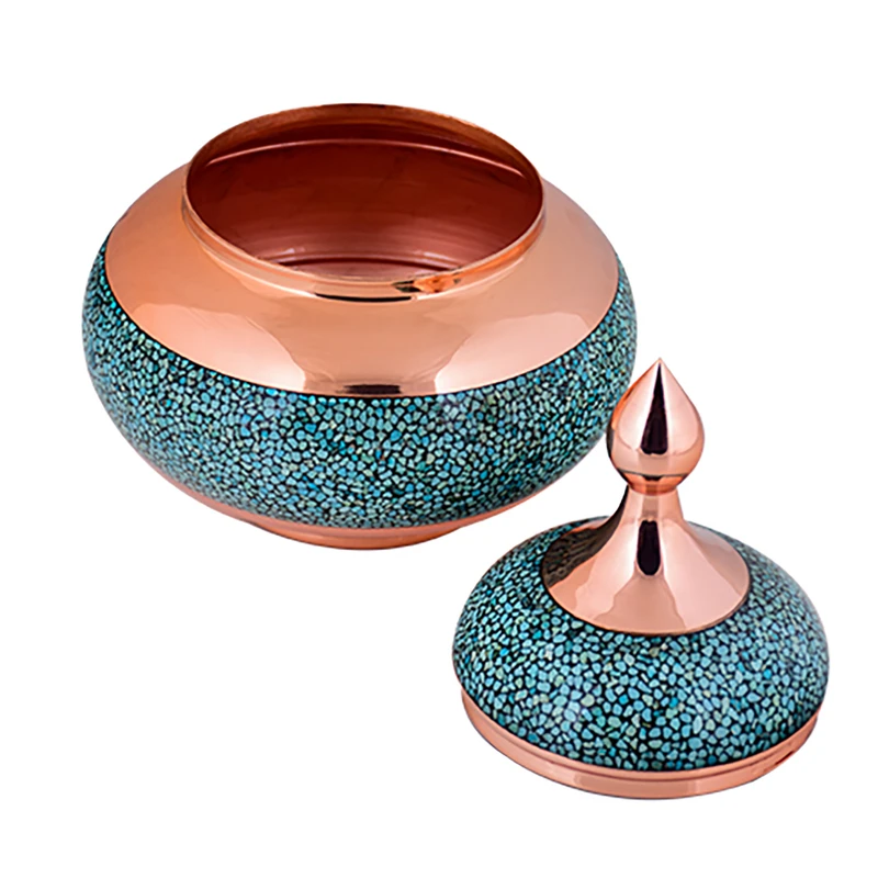 عکس شماره 4 : قندان فیروزه کوبی آقاجانی کد f111