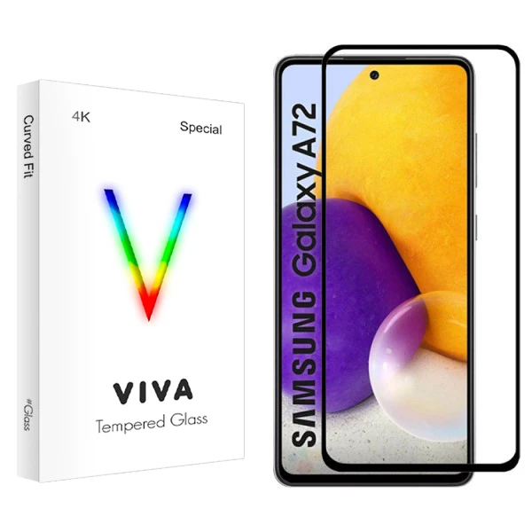 محافظ صفحه نمایش ویوا مدل 4K مناسب برای گوشی موبایل سامسونگ Galaxy A72
