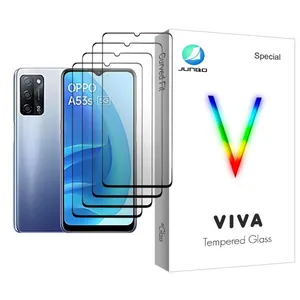 Junbo Viva Glass MIX004 Screen Protector For Oppo A53s 5G Pack Of 4